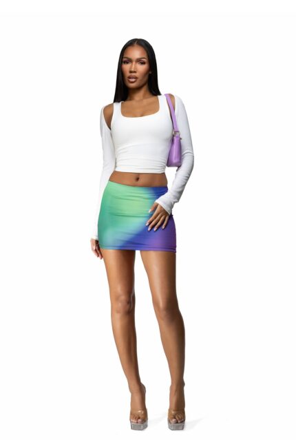 QUINN SKIRT - GALAXY